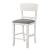 Stacie Wood Round Counter Height Dining Set w/Wine Rack