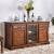 Lucie Wood Buffet w/3 Doors & 2 Drawers