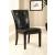 Marion Leatherette/Wood Dining Side Chair, Set of 2