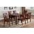 Montclair 7-Piece Fabric/Wood Dining Set