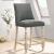 Plymouth Fabric/Wood Counter Height Dining Chair, Set of 2