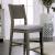 Anton Fabric/Wood Counter Height Chair, Set of 2