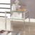Tanika Glass/Metal Storage End Table