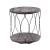Hawdon Wood/Metal Storage Coffee Table Set
