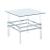 Trofa Glass/Metal/Acryl End Table