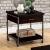 Wasta Wood/Metal Storage End Table