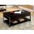 Wasta Wood/Metal Storage Coffee Table Set