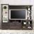 Tienen Wood/Glass Media Wall Unit