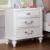 Belva Wood Nightstand w/3 Drawers & USB Charger