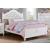 Belva Leatherette/Wood Youth Tufted Panel Bed, Full Size