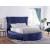 Delilah Fabric/Wood Tufted Storage Platform Bed, Eastern King Size