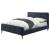 Barney Fabric/Wood Panel Bed