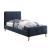 Barney Fabric/Wood Panel Bed, Twin Size