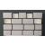 Gemma Fabric/Wood Platform Bed w/LED Lights & USB, California King Size