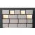 Gemma Fabric/Wood Platform Bed w/LED Lights & USB, California King Size