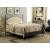 Sinead Fabric/Metal Low Poster Bed, Full Size