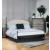 Sinead Fabric/Metal Low Poster Bed, Full Size