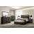 Camryn Wood Platform Bedroom Set w/LED Light & Shelf