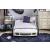 Poe MDF/Particle Board Youth Car Bed w/LED Lighting, Twin Size