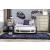 Poe MDF/Particle Board Youth Car Bed w/LED Lighting, Twin Size
