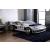 Poe MDF/Particle Board Youth Car Bed w/LED Lighting, Twin Size
