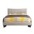 Ennis Fabric/Wood Platfrom Bed