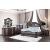Arcturus Leatherette/Wood Panel Bedroom Set