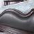 Arcturus Leatherette/Wood Panel Bed, Queen Size