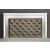 Manar Leatherette/Mirror/Wood Panel Tufted Bed w/LED Light, California King Size
