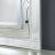 Manar Wood Ractangular Mirror w/LED Light