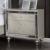 Manar Mirror/Wood Nightstand w/2 Drawers & USB Charger