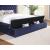 Davida Fabric Low Profile Tufted Platform Bed