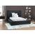 Davida Fabric Low Profile Tufted Platform Bed