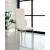 Kalawao Leatherette/Chrome Dining Side Chair, Set of 2