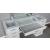 Valentina Glass/Wood Storage Vanity Dresser w/11 Drawers & Stool