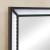 Vickie Wood/Glass Storage Vanity Dresser w/6 Drawers, LED Mirror & Stool