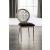 Abner Microfiber/Steel Dining Side Chair, Set of 2