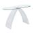 Nahara Glass/Wood Sofa Table
