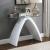 Nahara Glass/Wood Sofa Table