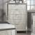 Valletta Polyresin/Mirror/Wood Chest w/5 Drawers