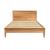 Willamette Wood Platform Bed, Queen Size