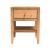 Willamette Wood Nightstand w/Drawer & Open Shelf
