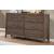 Tawana Wood Double Dresser w/6 Drawers
