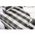 Patricia Fabric/Wood Accent Stripe Pattern Arm Chair