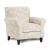 Saltney Chenille Fabric/Wood Accent Arm Chair