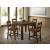 Kristen Wood Square Counter Height Dining Set