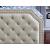 Claudine Fabric/Wood Tufted Panel Bed, Full Size