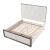 Fabio PU/Wood Panel Bed w/LED Light
