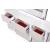 Fabio PU/Wood Panel Bedroom Set w/LED Light