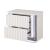 Fabio PU/Wood Panel Bedroom Set w/LED Light